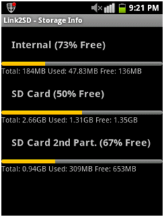 partition an android SD card step 10