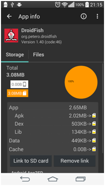 partition android SD card step 6