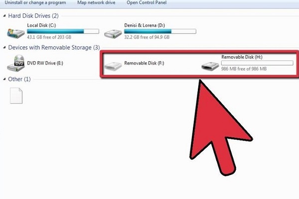 partition a hard drive step 5